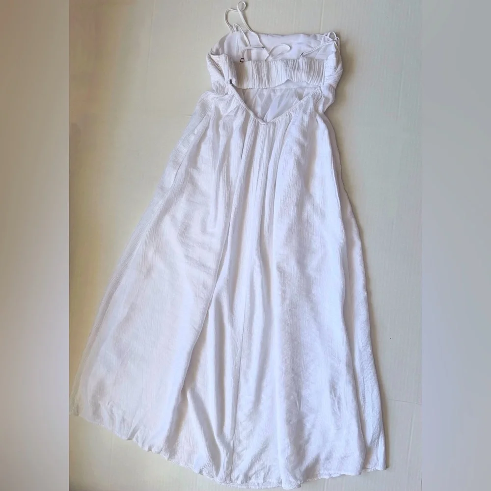 Abercrombie & Fitch Maxi Dress White